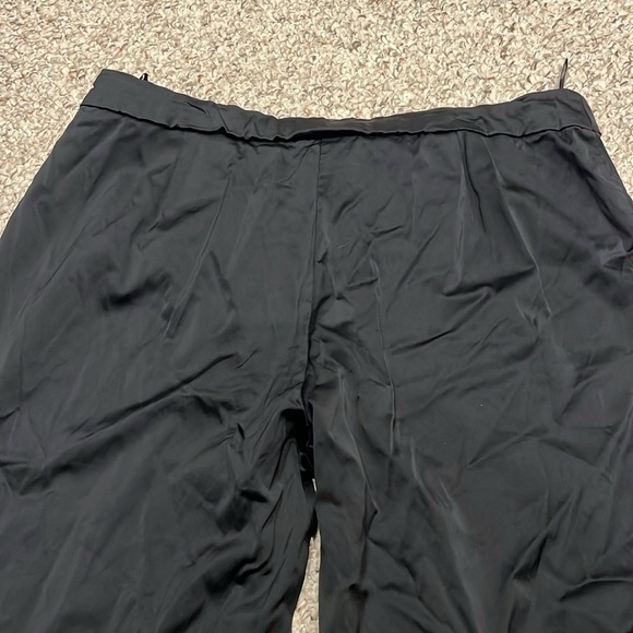 Eileen Fisher Black Side Zip Pants Sz Large Career Work Office Lagenlook - Picture 10 of 10
